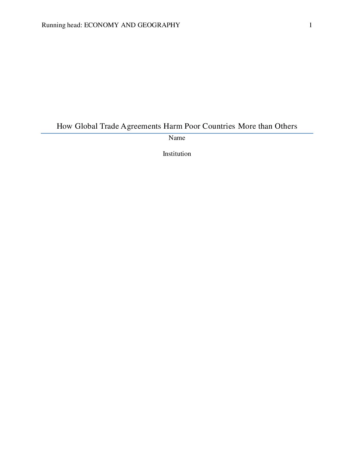 Preview image for How Global Trade Agreements Harm Poor Countries More than Others